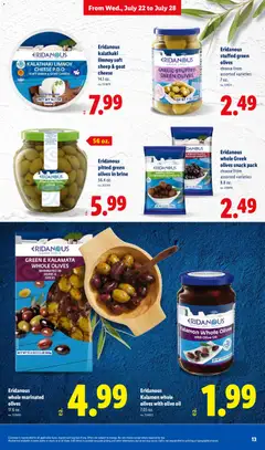 Preview of Lidl weekly ads valid from 07/22/2026 | Page: 13