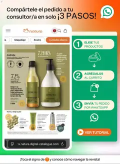 Vista previa de Natura campaña 9 2026, nuevo folleto de la tienda, válido en México a partir del 29.05.2026 | Página: 2 | Productos: Aceite, Barra, Maquillaje