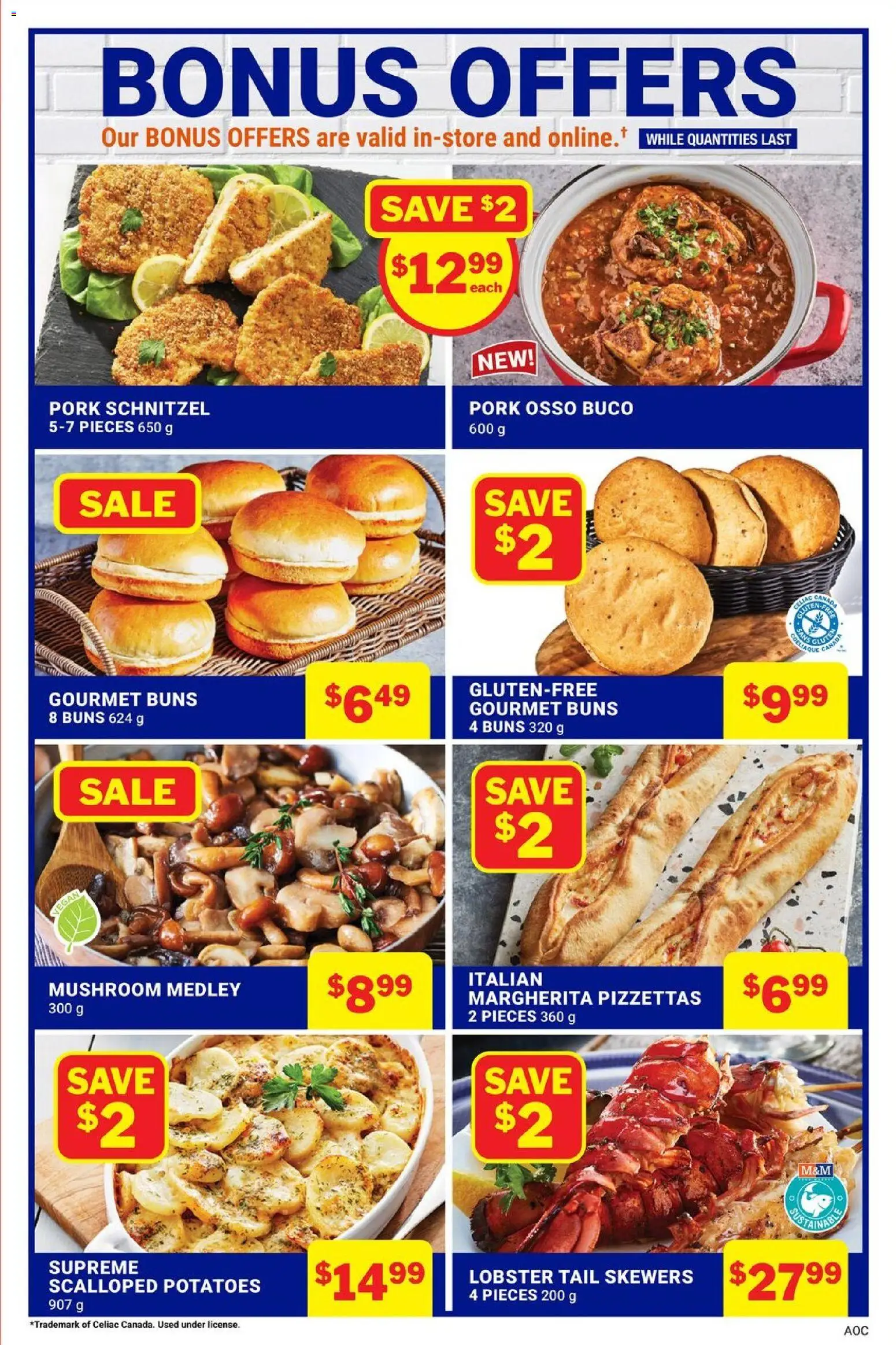 M&M Food Market flyer valid from Aug 27, 2026 | Page: 9 | Products: Potatoes, Pork