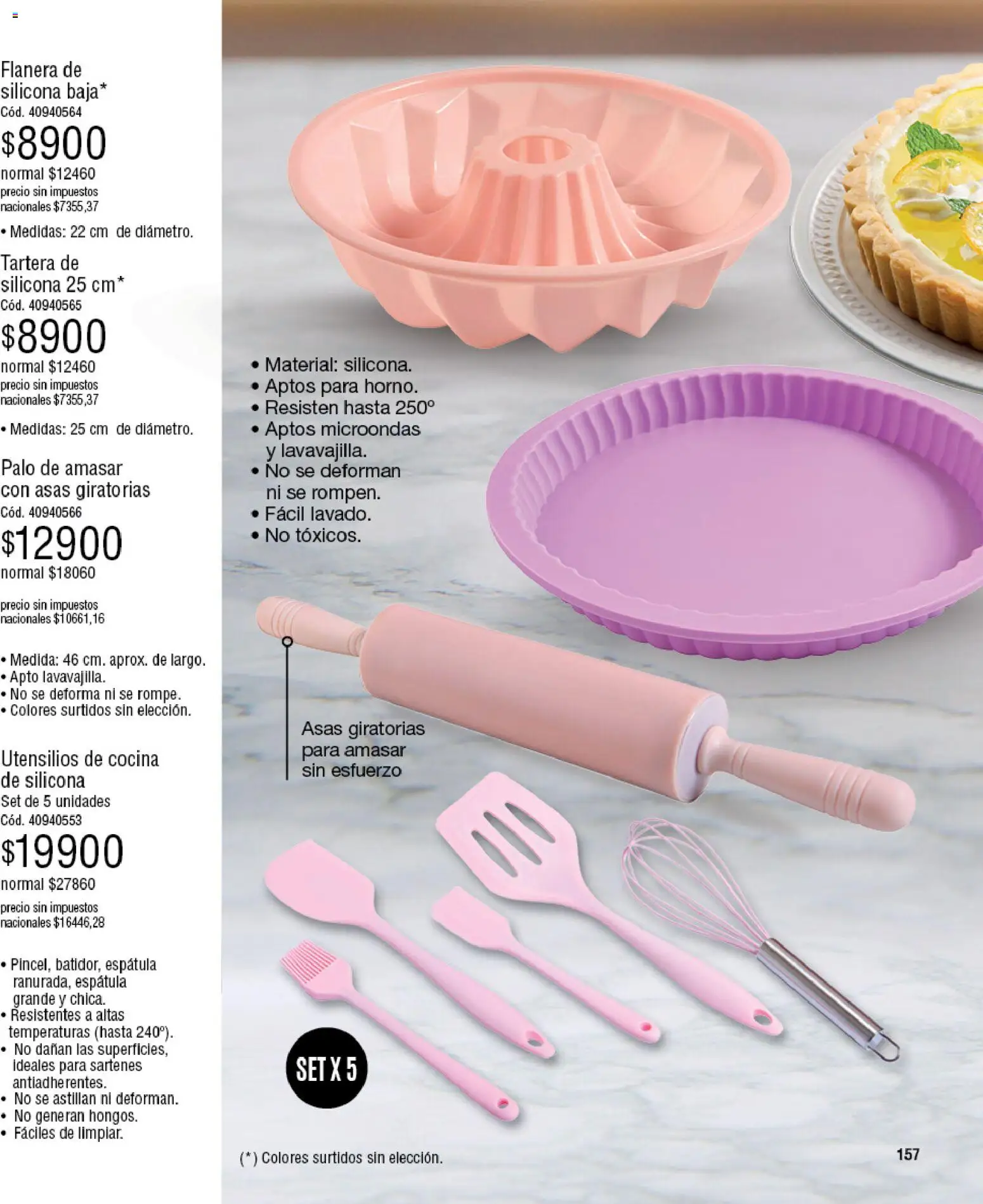 Millanel - Catálogo │ válido desde el 20/07/2026 | Página: 181 | Productos: Utensilios de cocina, Palo de amasar, Espatula, Microondas