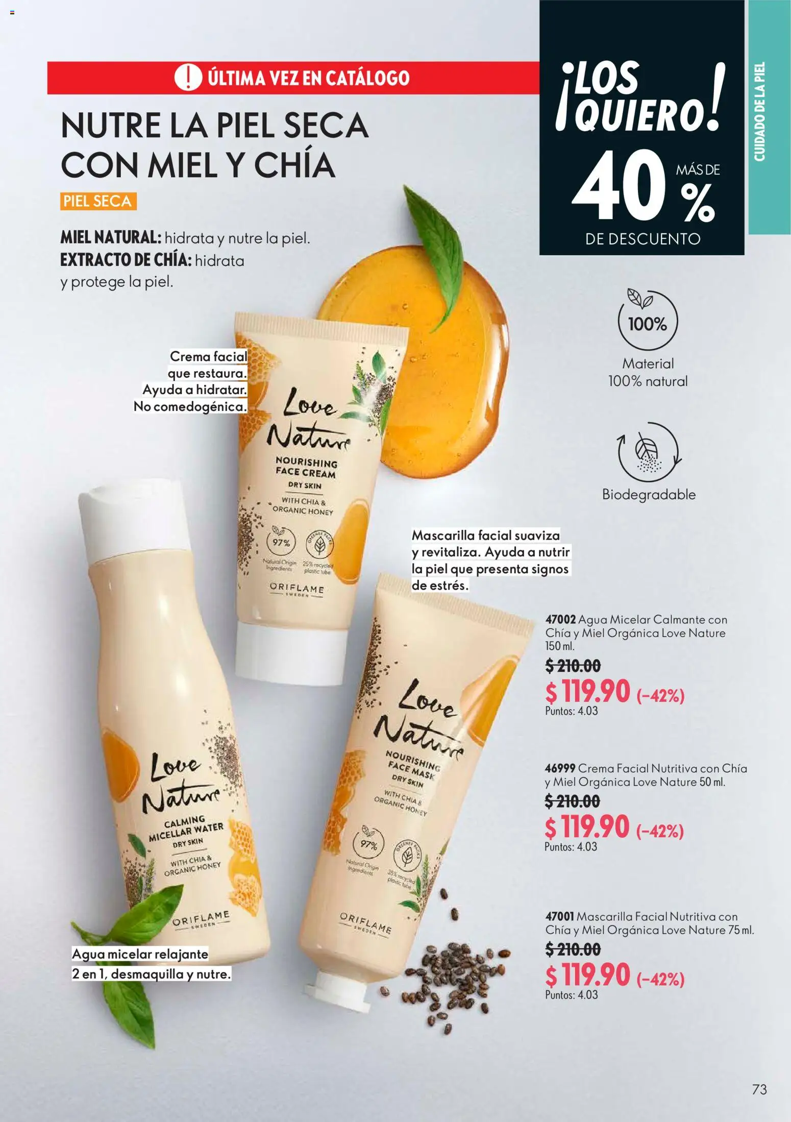 Nuevas ofertas de Oriflame válidas en toda la República Mexicana desde el 24/10/2026. ¡Encuentra las mejores ofertas en Oriflame Buen Mes! | Página: 73