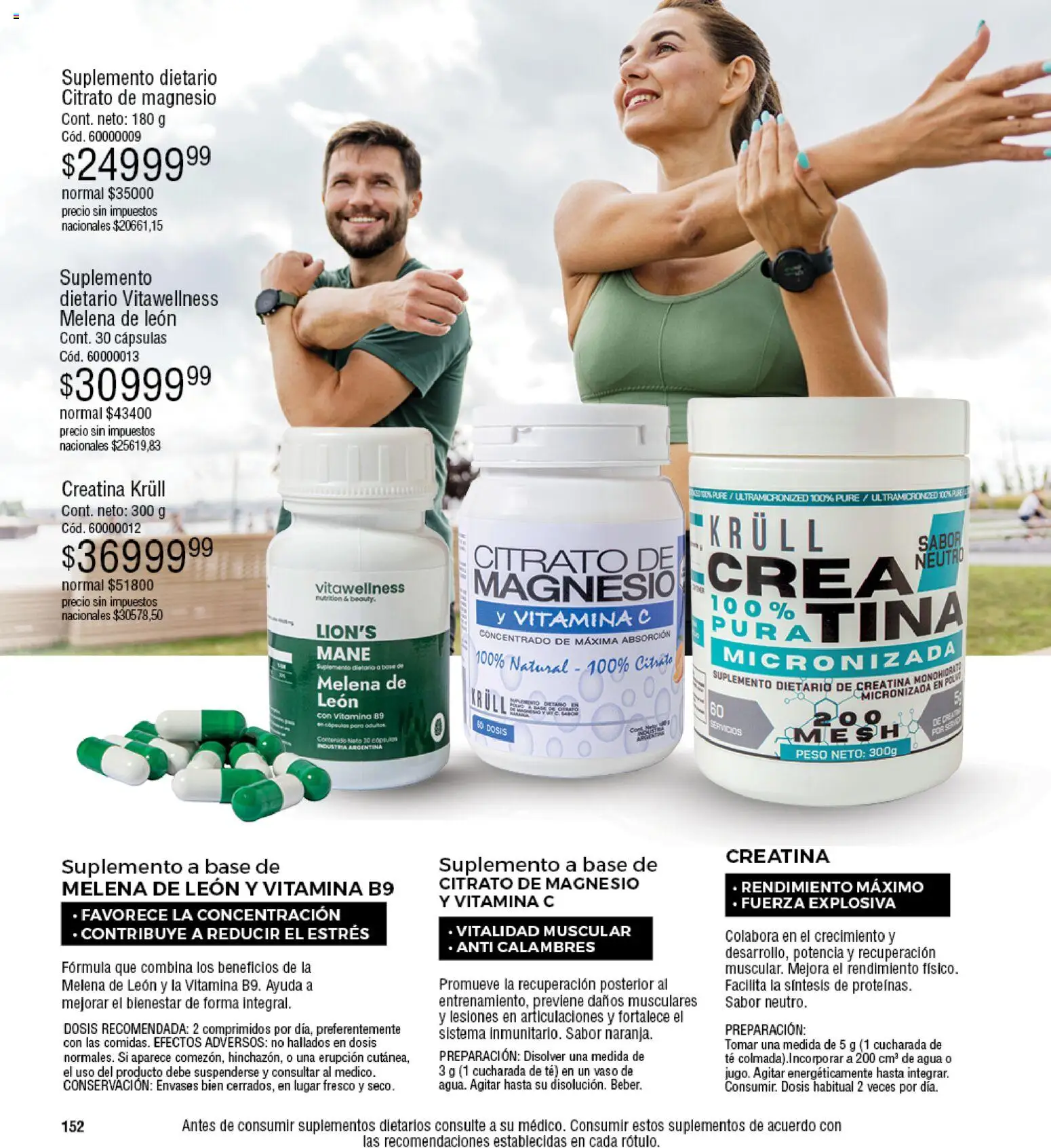 Millanel - Catálogo │ válido desde el 25.05.2026 | Página: 176 | Productos: Peso, Suplemento dietario, Agua, Té