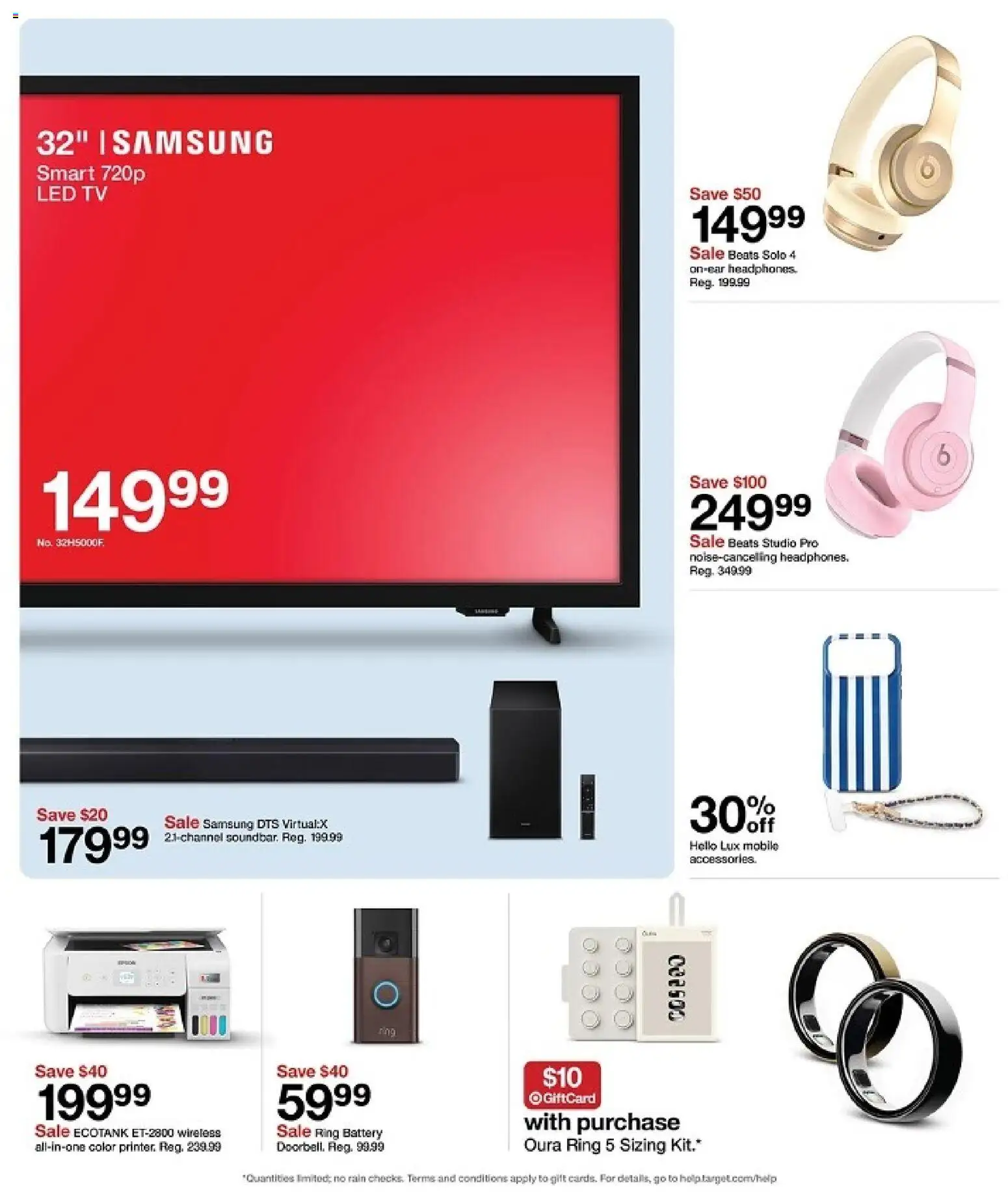 Target Weekly Ad - valid from 31.05.2026 | Page: 17 | Products: Battery, Ring, Tv