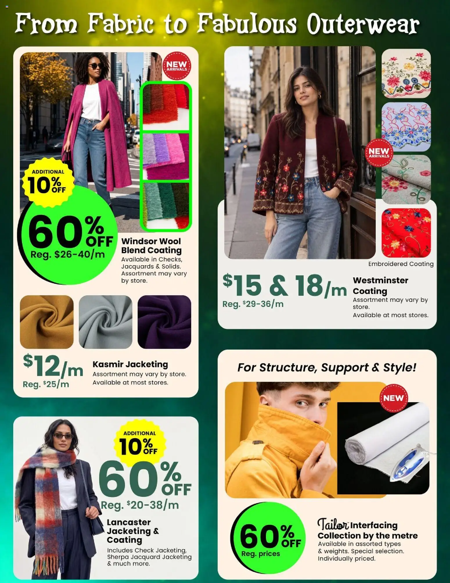 Fabricland flyer valid from Oct 1, 2026 | Page: 13