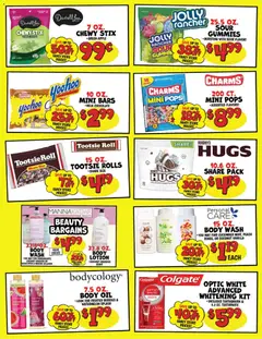 Preview of Ollie's weekly ads valid from 07/09/2026 | Page: 4 | Products: Milk, Oil, Chocolate, Peach