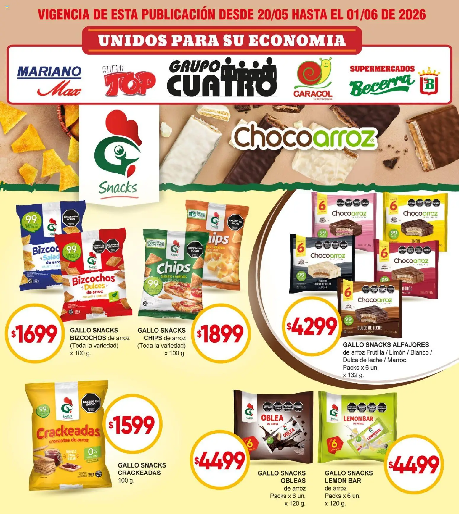 Mariano Max - Catálogo │ válido desde el 20.05.2026 | Página: 12 | Productos: Dulce de leche, Limón, Leche, Arroz
