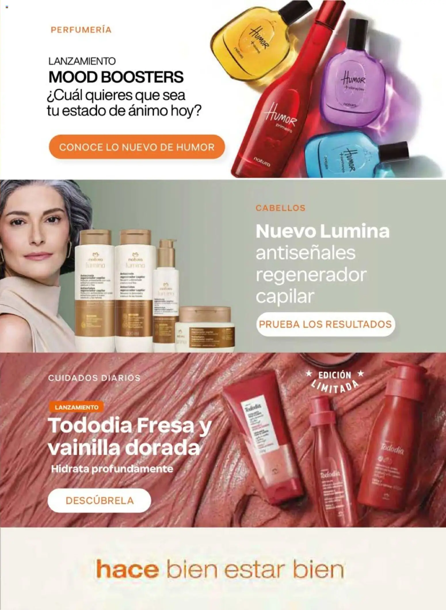Nuevas ofertas de Natura válidas en toda la República Mexicana desde el 29.05.2026. ¡Encuentra las mejores ofertas en Natura campaña 9 2026! | Página: 3 | Productos: Fresa