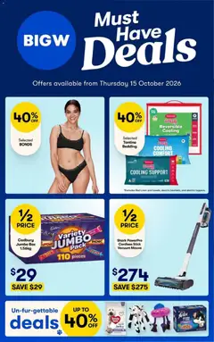 Preview of Big W catalogue - valid from 15/10/2026