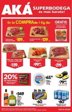 Vista previa de Arteli folleto Carnita Asada Aká Superbodegas, nuevo folleto de la tienda, válido en México a partir del 19.06.2026