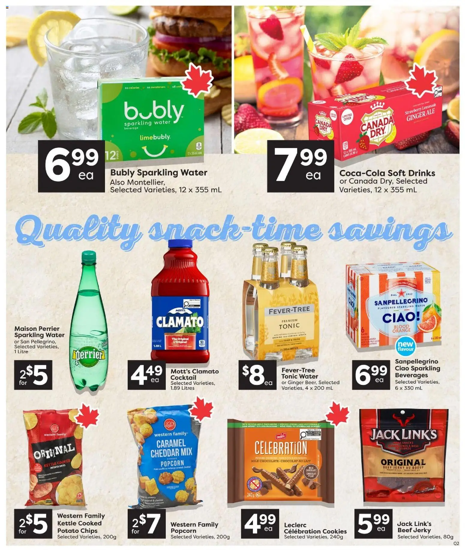 Quality Foods flyer valid from Jul 9, 2026 | Page: 10 | Products: Beef, Chips, Cookies, Chocolate