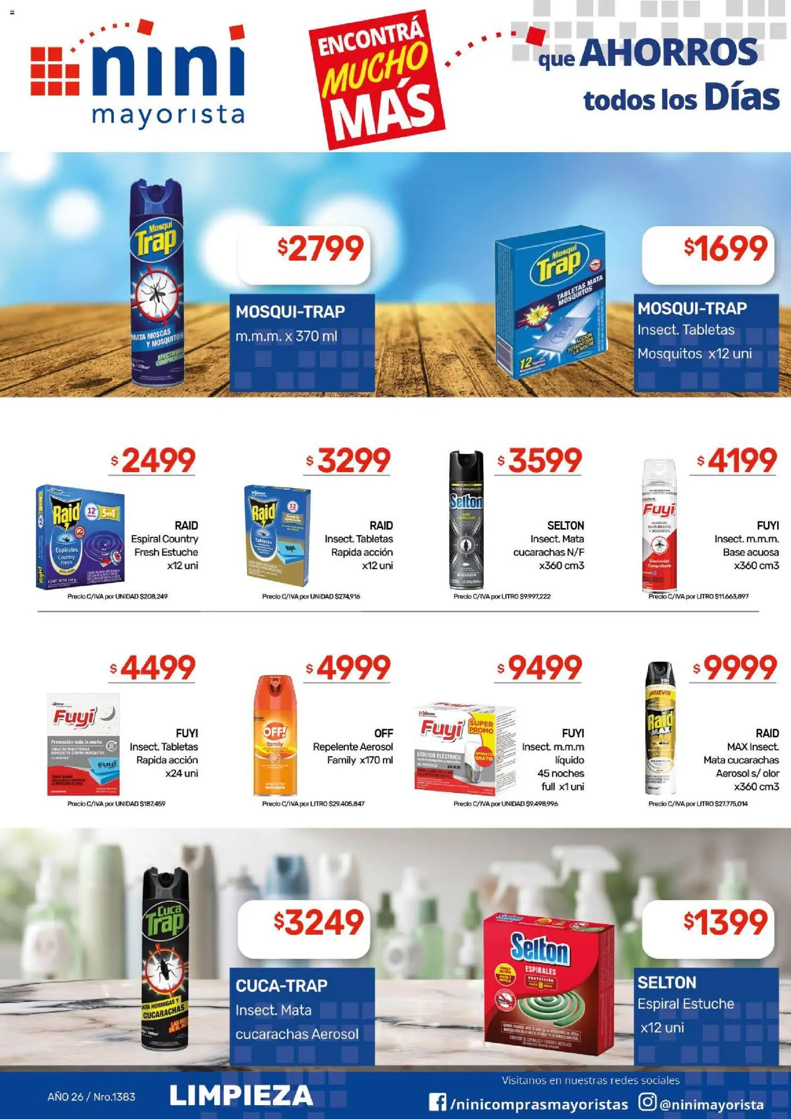Revista de ofertas NINI Mayorista - Página 11 - Ofertas válidas hasta el 1 de noviembre de 2026