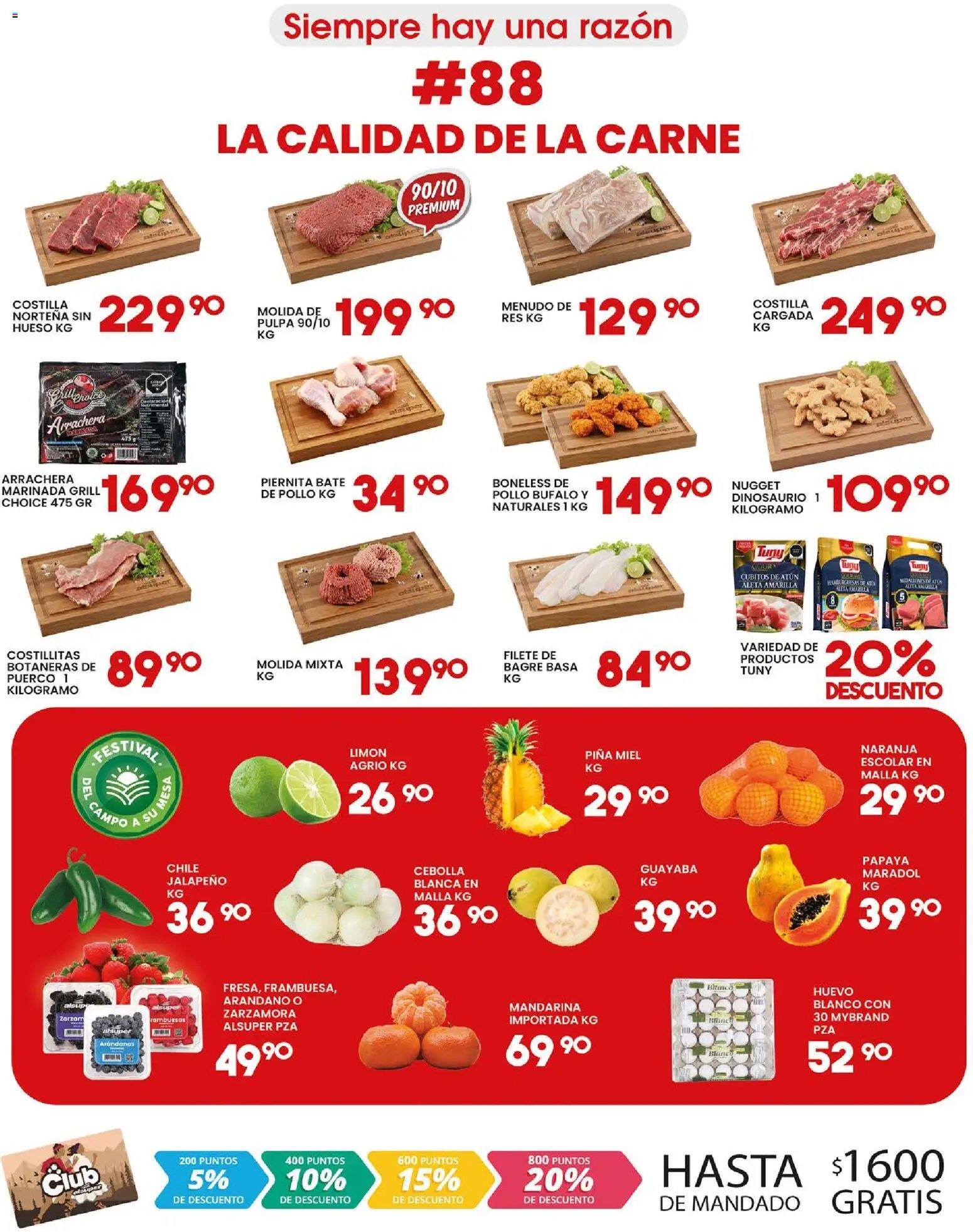 Nuevas ofertas de Alsuper válidas en toda la República Mexicana desde el 30/10/2026. ¡Encuentra las mejores ofertas en Alsuper folleto! | Página: 2
