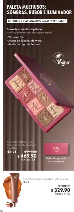 Vista previa de Oriflame campaña 6 2026, nuevo folleto de la tienda, válido en México a partir del 18.04.2026 | Página: 94 | Productos: Vitaminas, Cafetera, Polvo