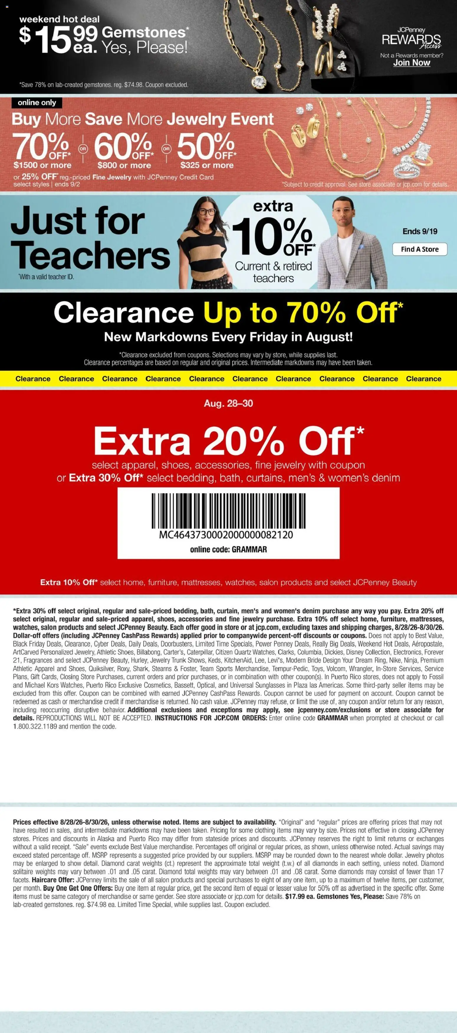 JCPenney Weekly Ad - valid from 08/24/2026 | Page: 6 | Products: Weight