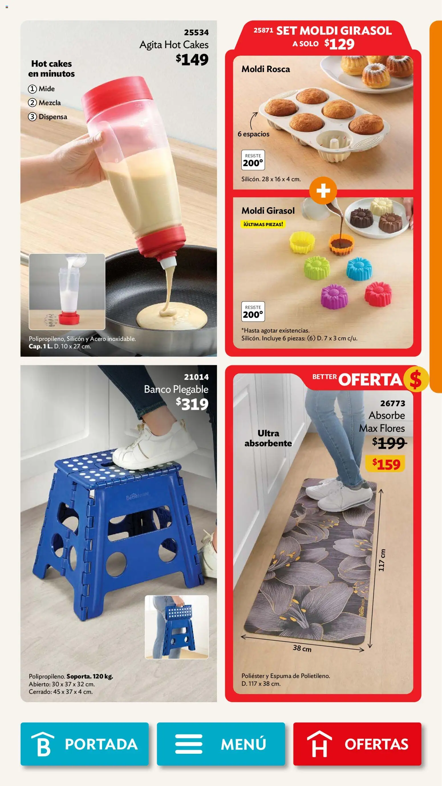 Nuevas ofertas de Betterware válidas en toda la República Mexicana desde el 02/11/2026. ¡Encuentra las mejores ofertas en Betterware campaña 11 2026! | Página: 49