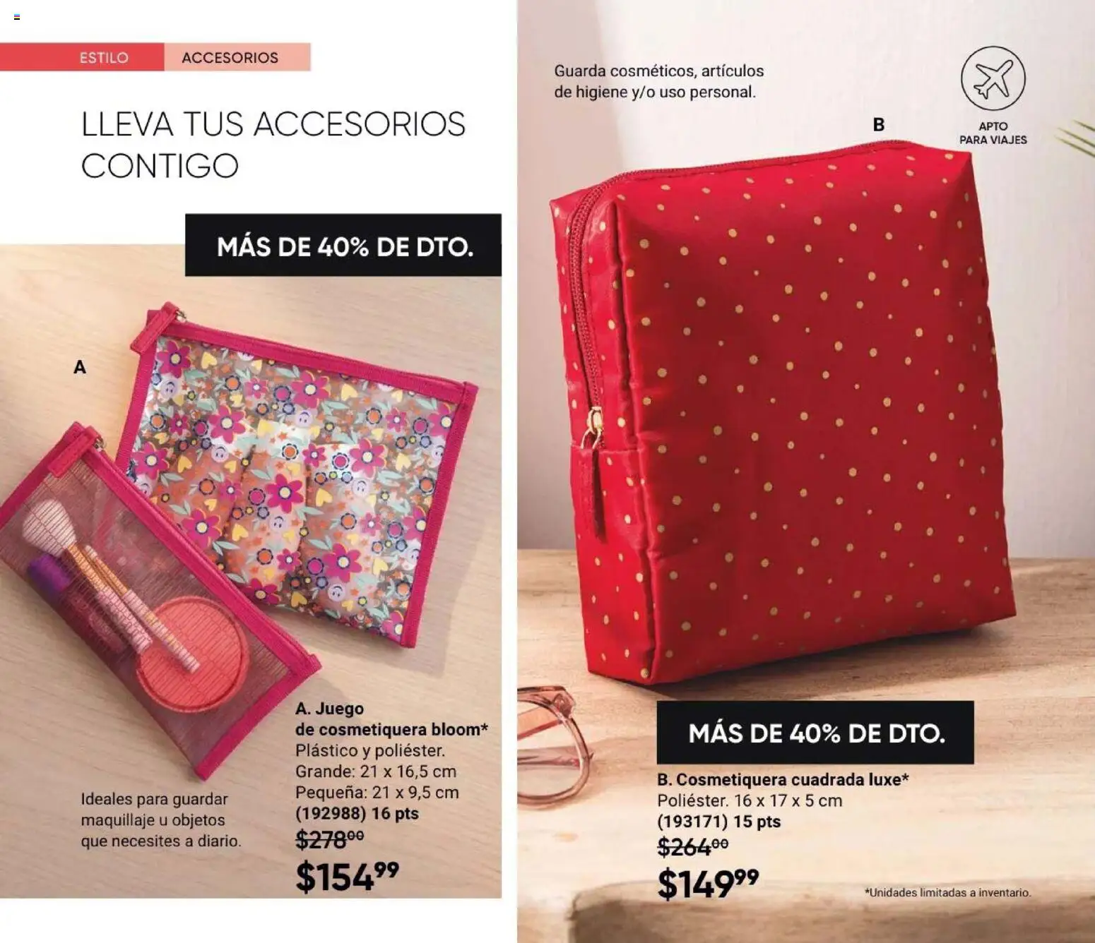 Nuevas ofertas de AVON válidas en toda la República Mexicana desde el 21/08/2026. ¡Encuentra las mejores ofertas en AVON Casa & Estilo 13 2026! | Página: 142 | Productos: Juego, Maquillaje