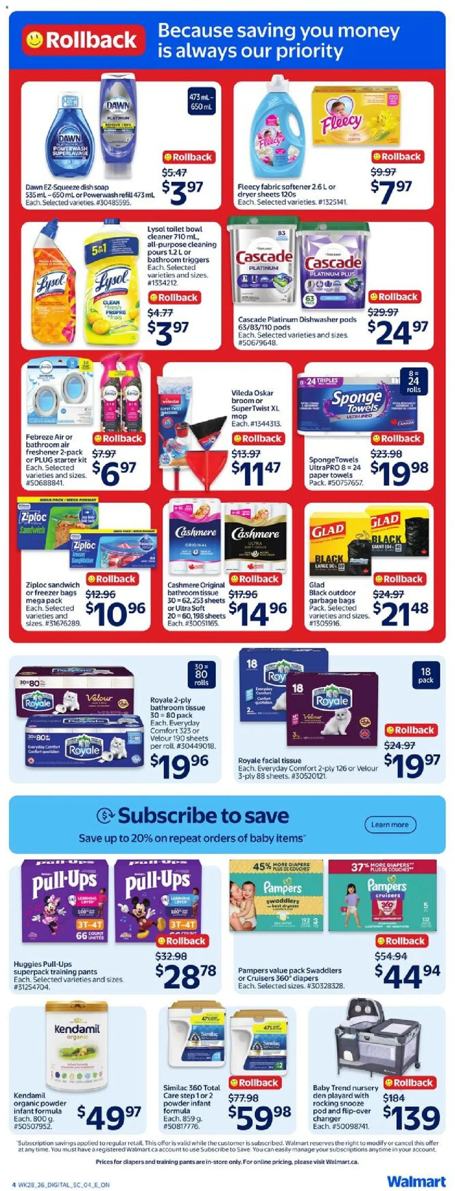 Walmart flyer valid from Aug 6, 2026 | Page: 24