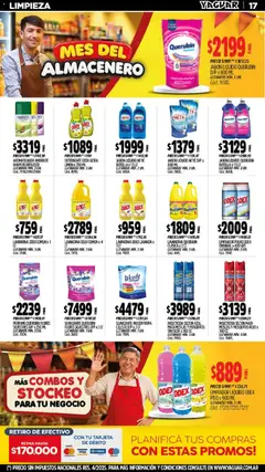 Vista previa Yaguar catálogo válido desde el 07/09/2026 | Página: 18 | Productos: Botella, Insecticida, Detergente, Ropa