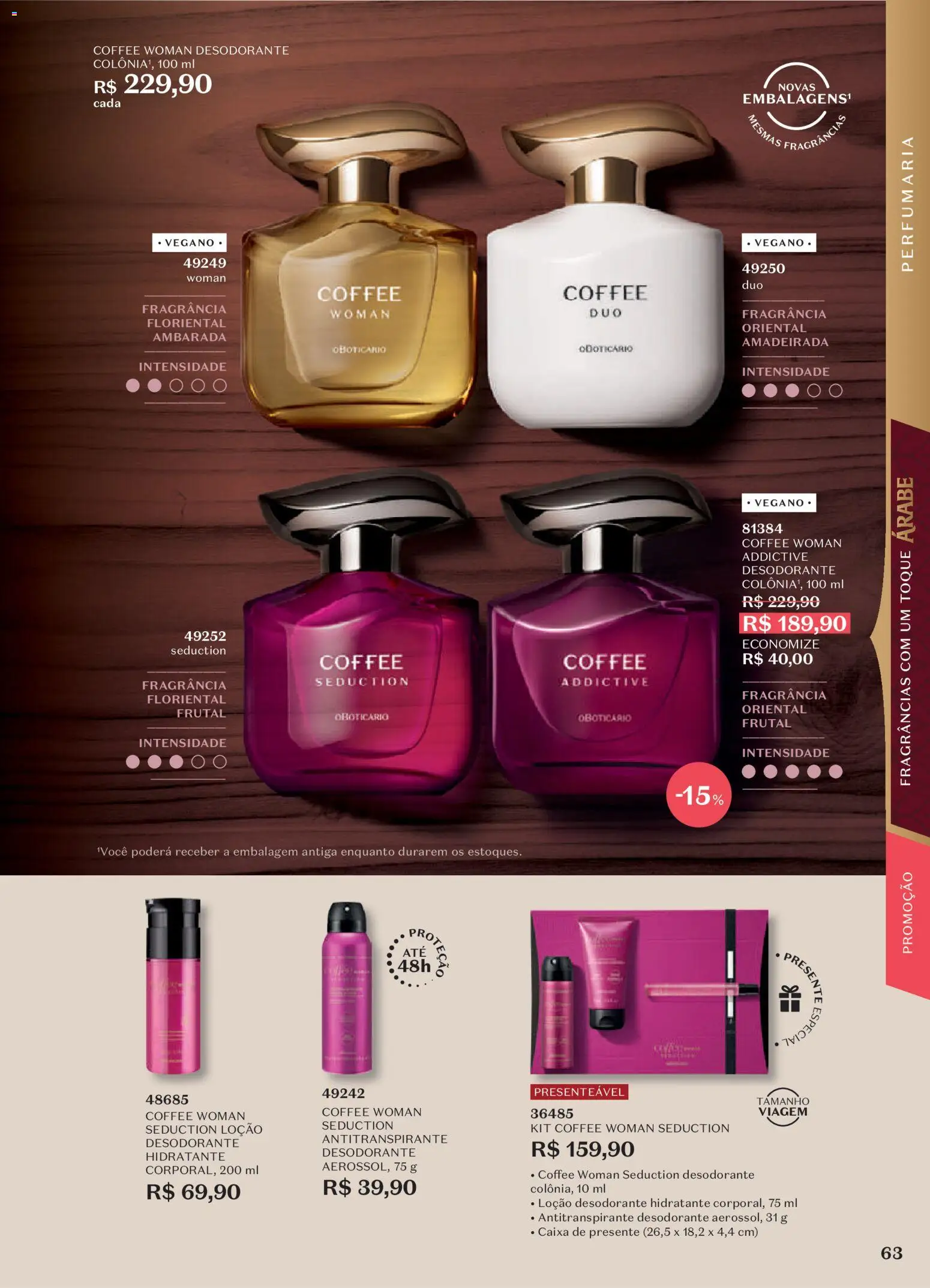 O Boticário Folheto - válido de 20/07/2026 | Página: 65 | Produtos: Fragrância, Desodorante, Caixa