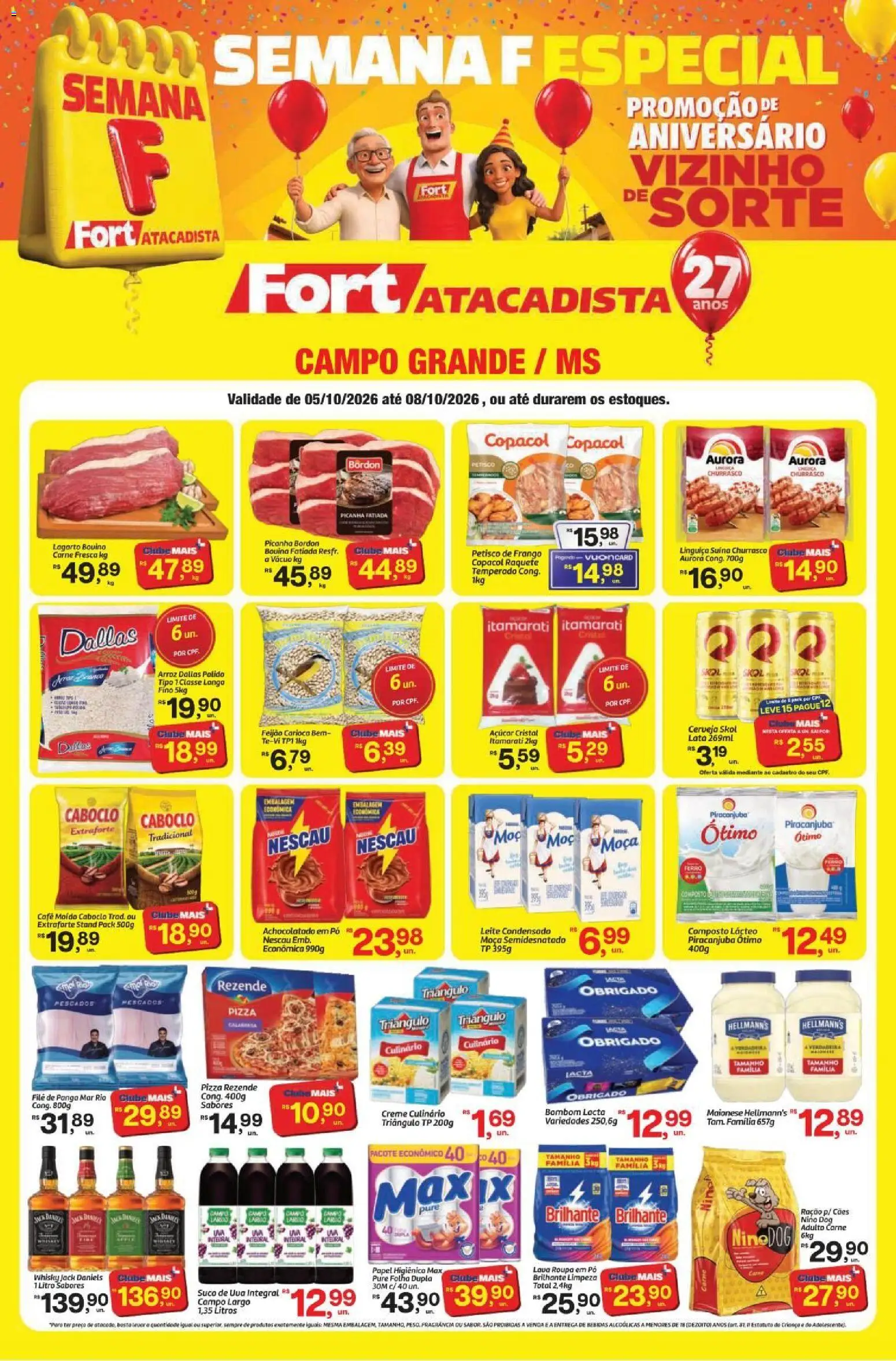 Fort Atacadista Folheto - válido de 05/10/2026 | Página: 1