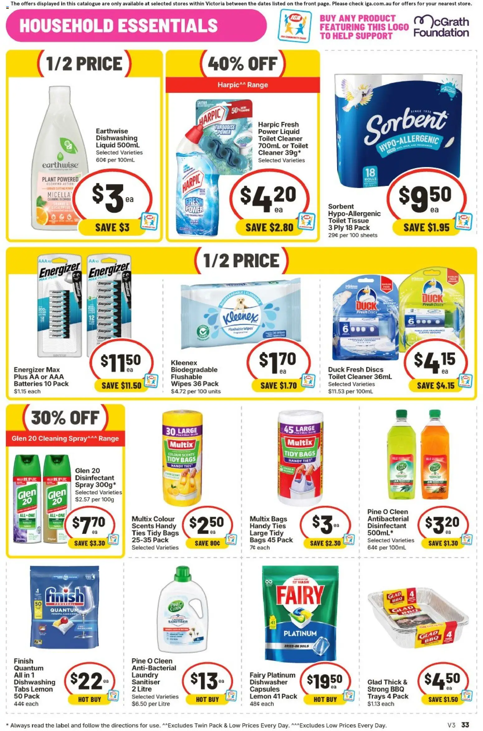 IGA catalogue - valid from 16/09/2026 | Page: 46 | Products: Cleaner, Capsules, Laundry, Dishwasher