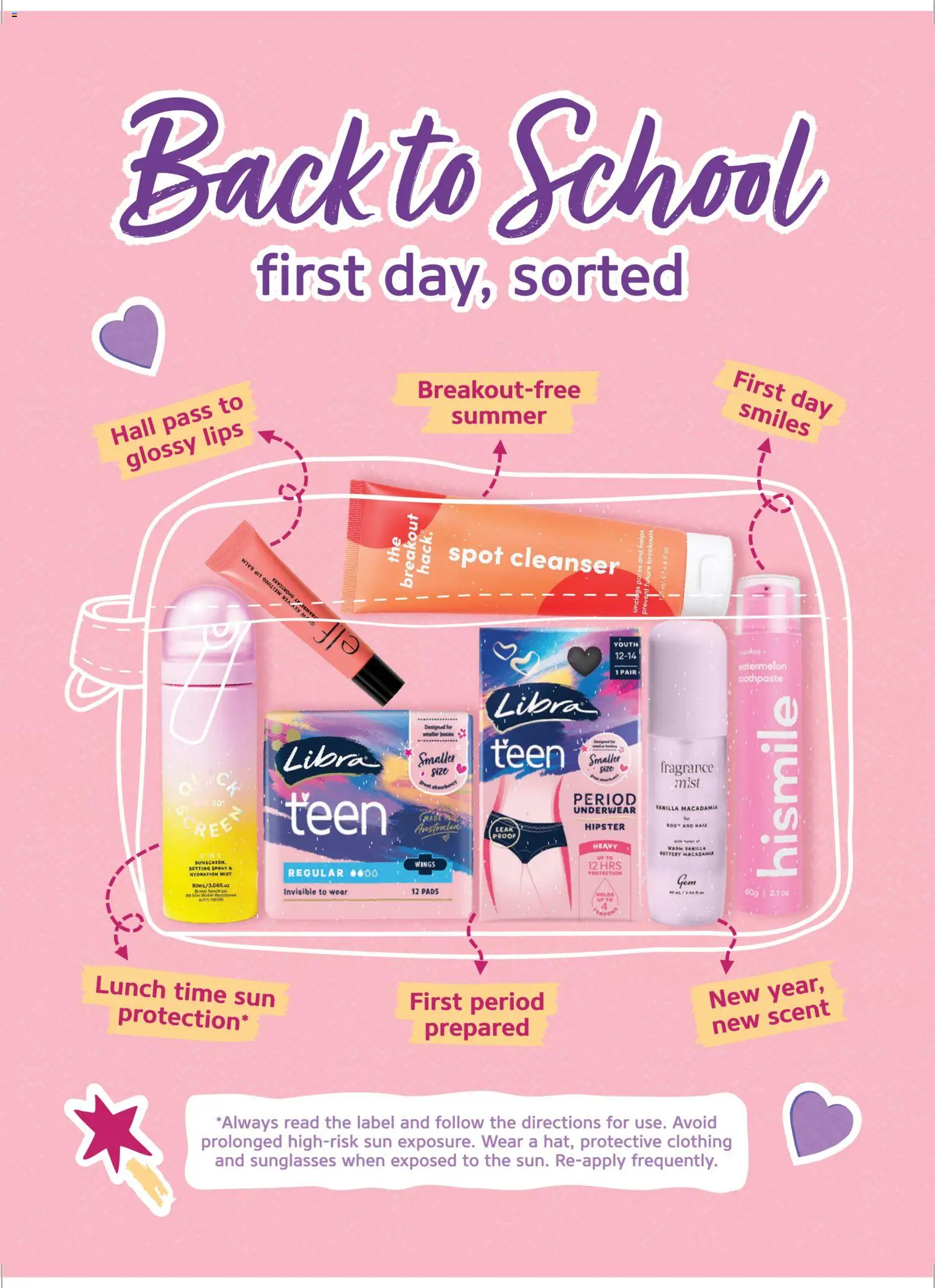 Coles catalogue - valid from 06.01.2026 | Page: 2 | Products: Toothpaste, Underwear, Sunglasses, Setting spray