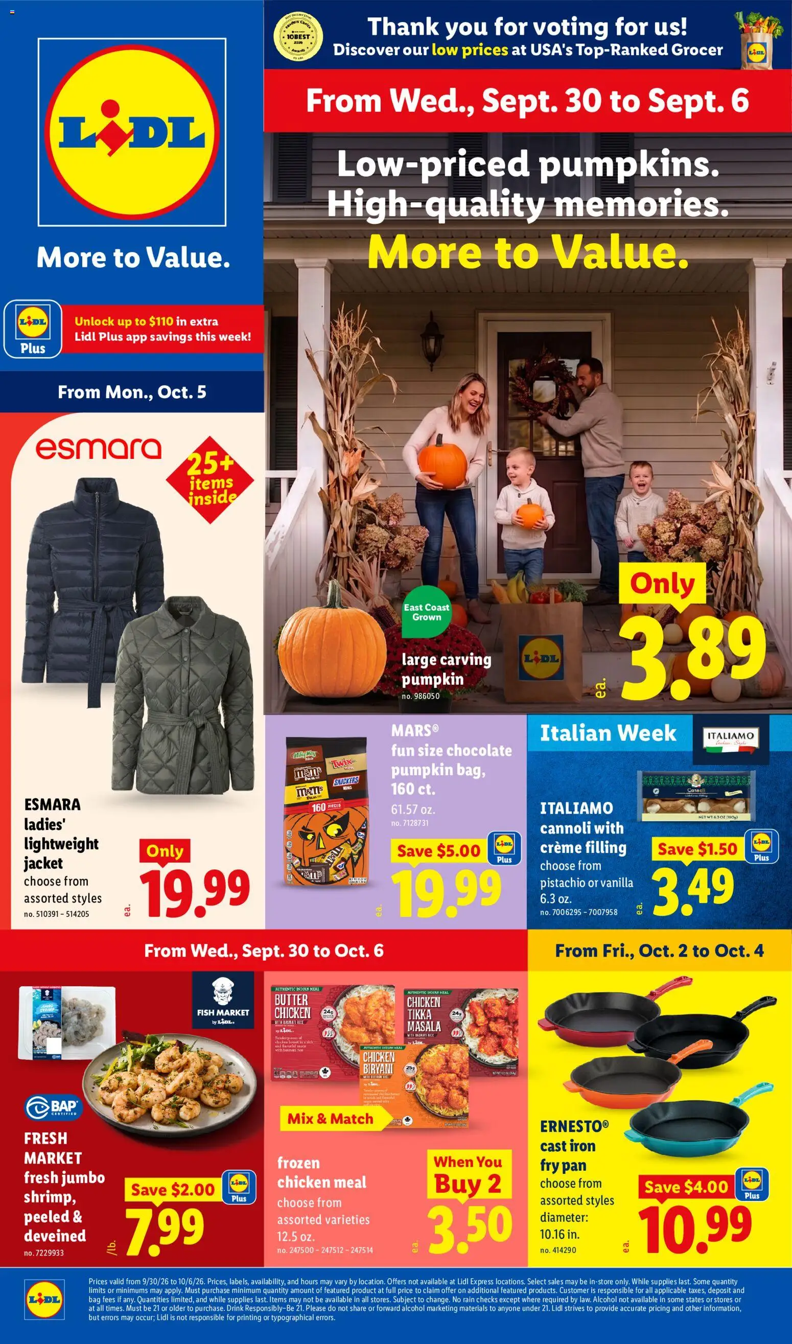 Lidl Weekly Ad - valid from 09/30/2026 | Page: 1