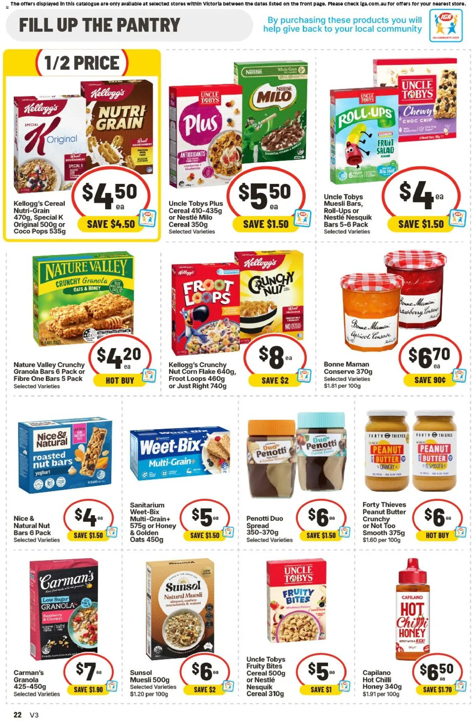 Ritchies catalogue - valid from 19/08/2026 | Page: 19 | Products: Granola, Oats, Chilli, Cashew