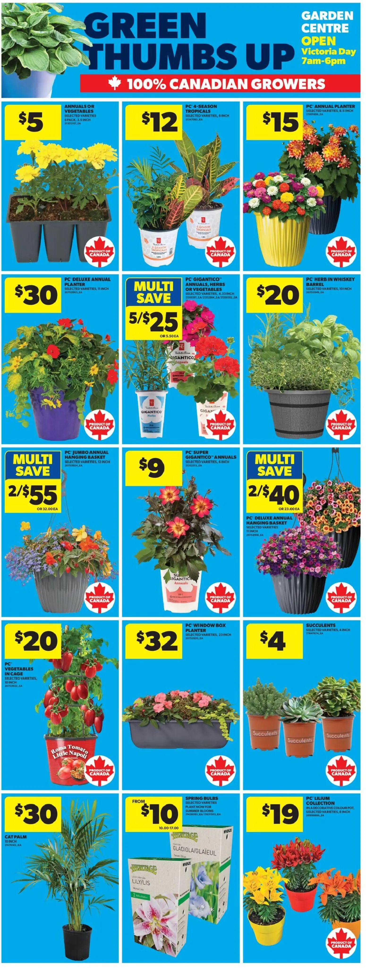 Real Canadian Superstore flyer valid from 14.05.2026 | Page: 14 | Products: Whiskey, PC, Box, Basket