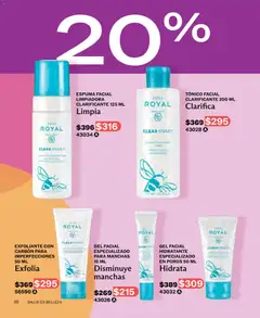 Vista previa de ESPUMA FACIAL LIMPIADORA CLARIFICANTE 125 ML, Limpia, nuevo folleto de la tienda, válido en México a partir del 01/07/2026 | Página: 60