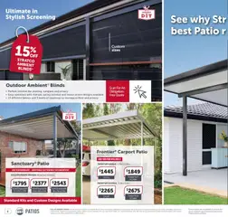 Preview of Stratco catalogue  - valid from 17.04.2026 | Page: 6 | Products: Blinds, Kits