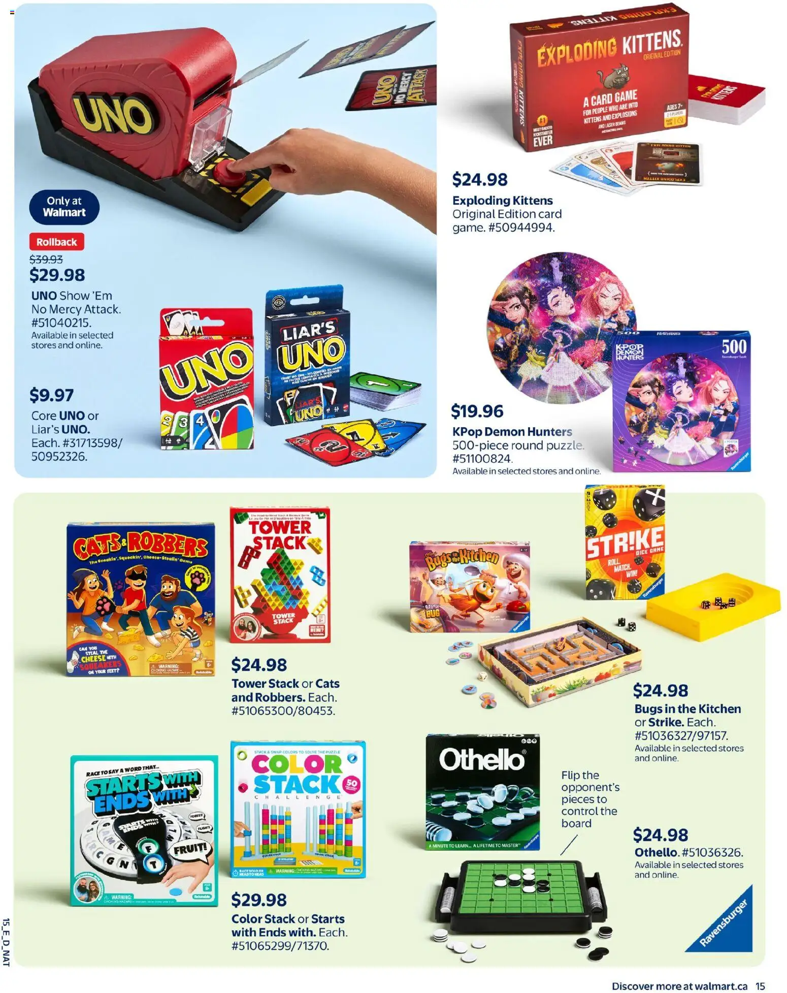 Walmart flyer valid from Oct 15, 2026 | Page: 19
