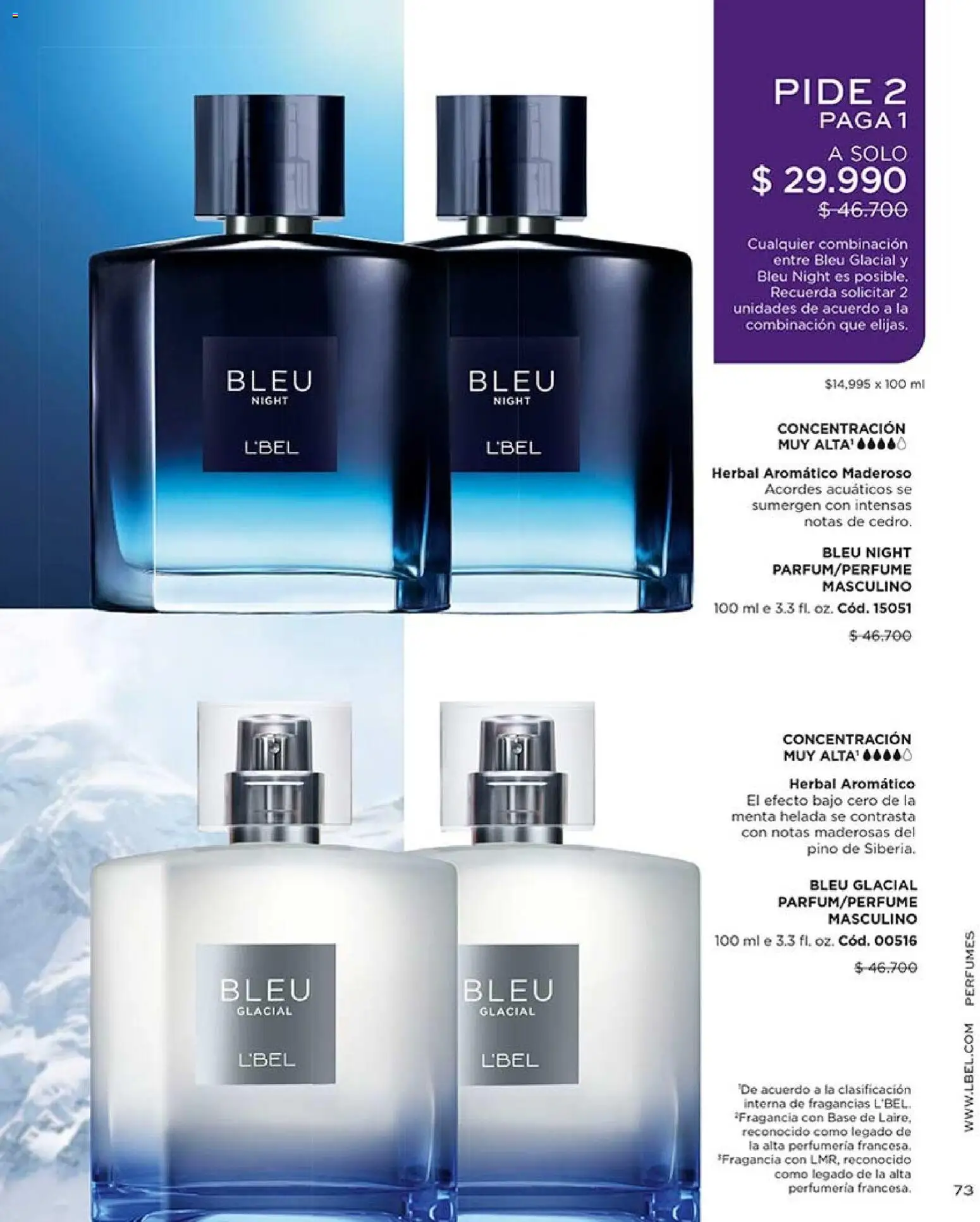 Catálogo L'Bel Campaña 12 │ válido desde el 07.07.2026 | Página: 73 | Productos: Base