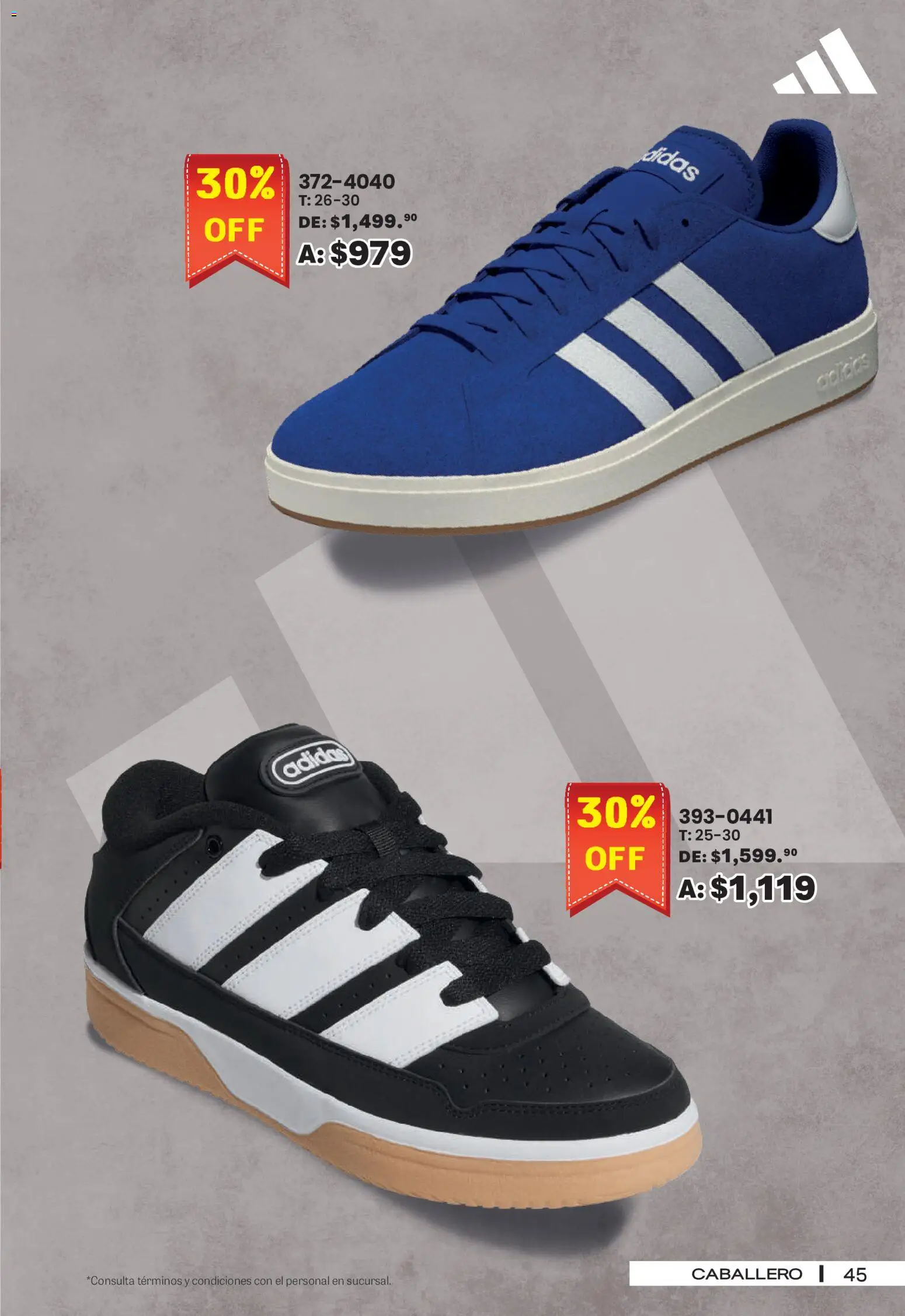 Nuevas ofertas de Andrea válidas en toda la República Mexicana desde el 30/08/2026. ¡Encuentra las mejores ofertas en Andrea - SPORT DAYS! | Página: 45