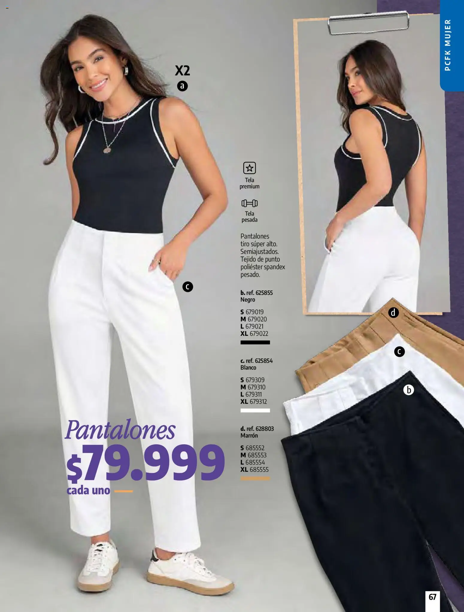Pacifika revista - valida desde el 01.03.2026 | Página: 69 | Productos: Pantalones