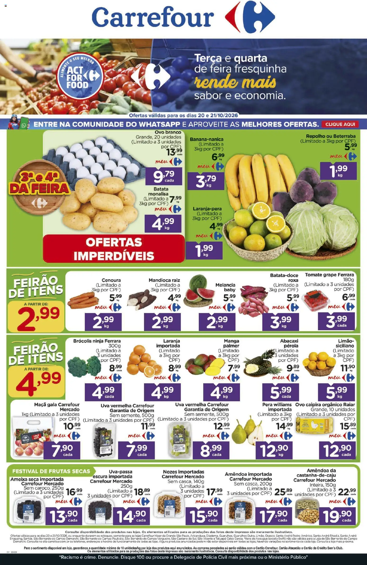 Carrefour Folheto - válido de 20/10/2026 | Página: 1
