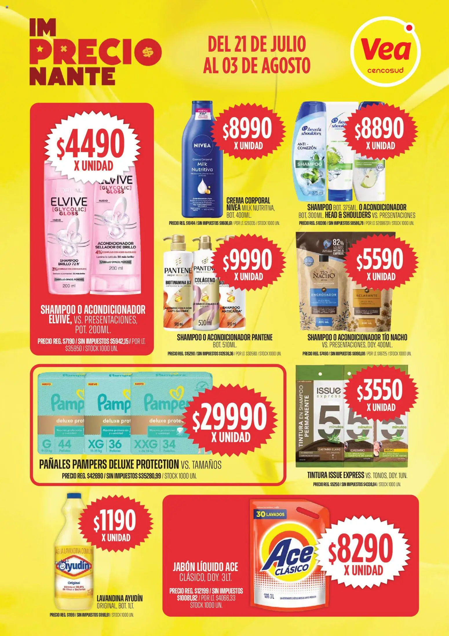Vea ofertas │ válido desde el 21/07/2026 | Página: 11 | Productos: Shampoo, Acondicionador, Agua, Crema