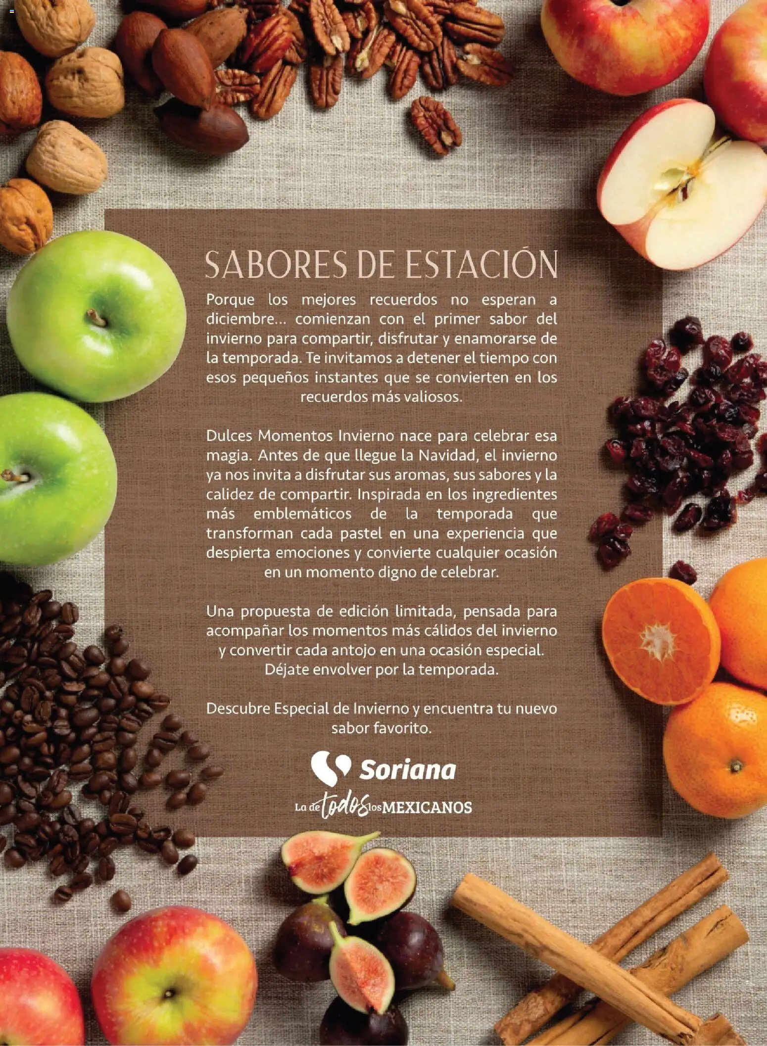 Nuevas ofertas de Soriana válidas en toda la República Mexicana desde el 29/10/2026. ¡Encuentra las mejores ofertas en Soriana folleto Sabores de estacion! | Página: 2