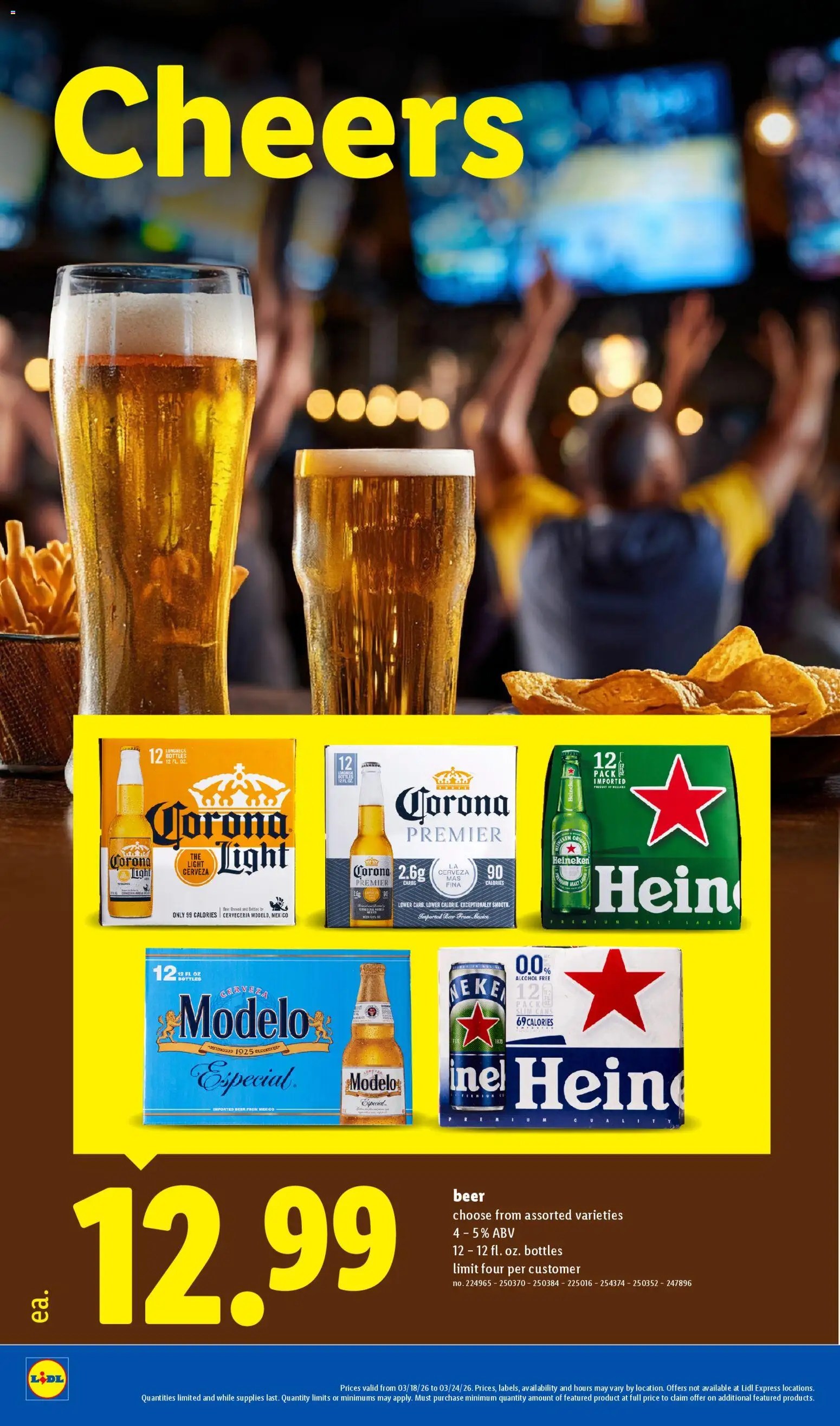 Lidl Weekly Ad - valid from 18.03.2026 | Page: 18 | Products: Beer