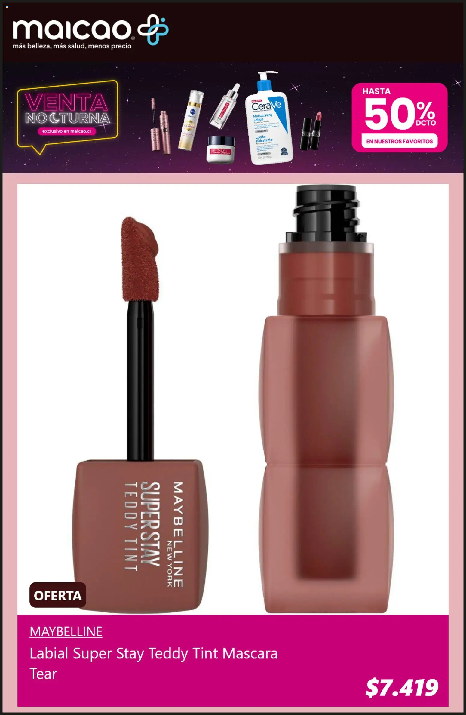 Maicao Ofertas │ válido desde el 13.09.2026 | Página: 4 | Productos: Loción, Máscara, Labial