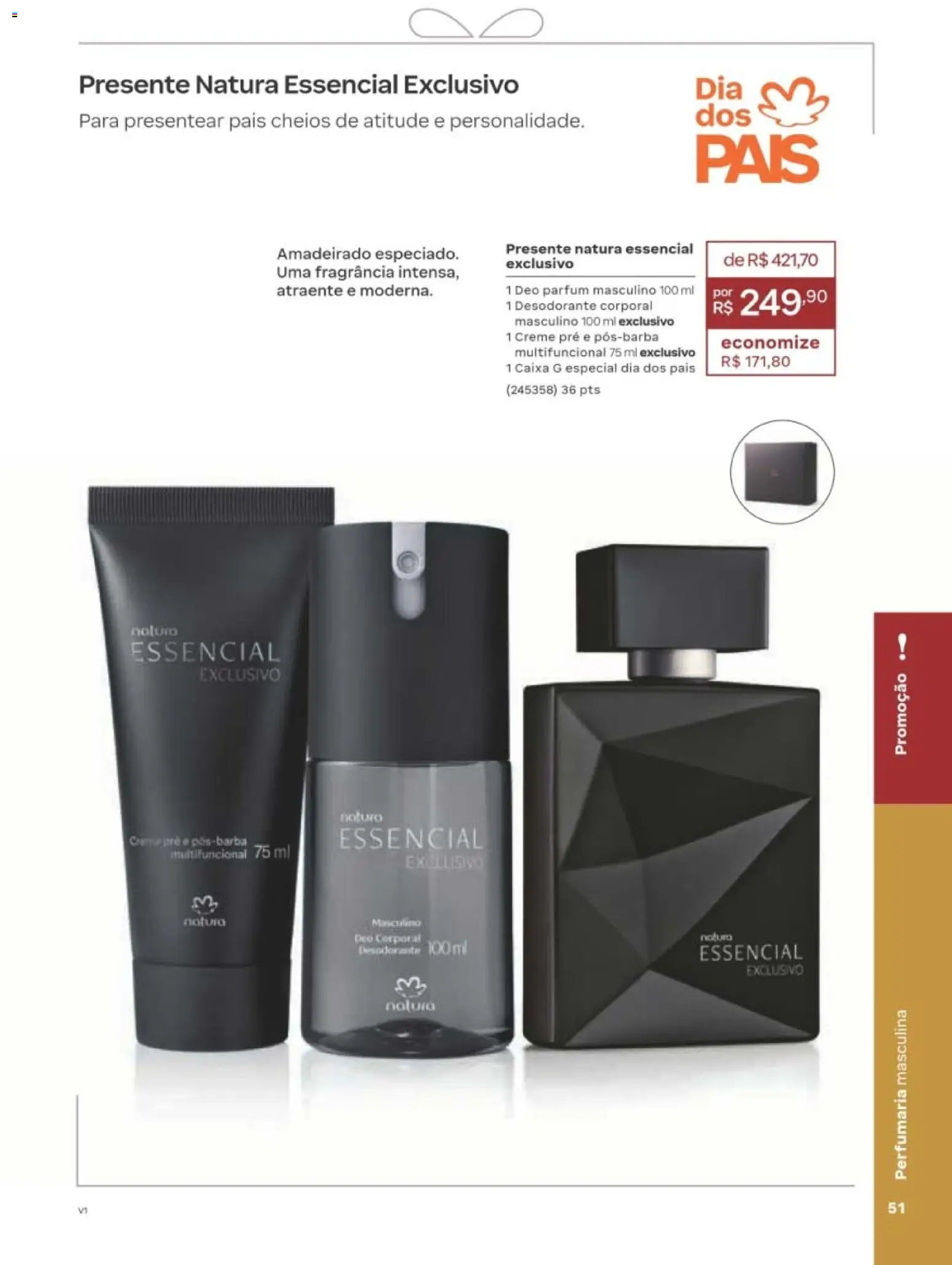 Natura Folheto - válido de 29/06/2026 | Página: 51 | Produtos: Fragrância, Multifuncional, Desodorante, Caixa