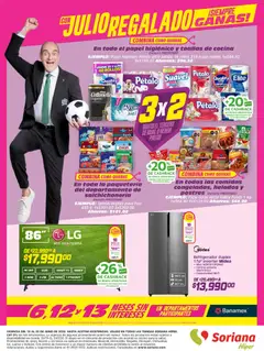 Vista previa de Soriana folleto, nuevo folleto de la tienda, válido en México a partir del 19/06/2026 | Página: 8