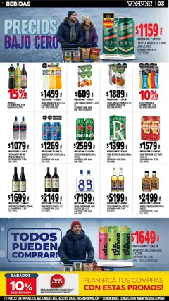 Vista previa Yaguar - Oferta Semanal Chaco válido desde el 20/07/2026 | Página: 3 | Productos: Whisky, Gaseosa, Vino, Cerveza