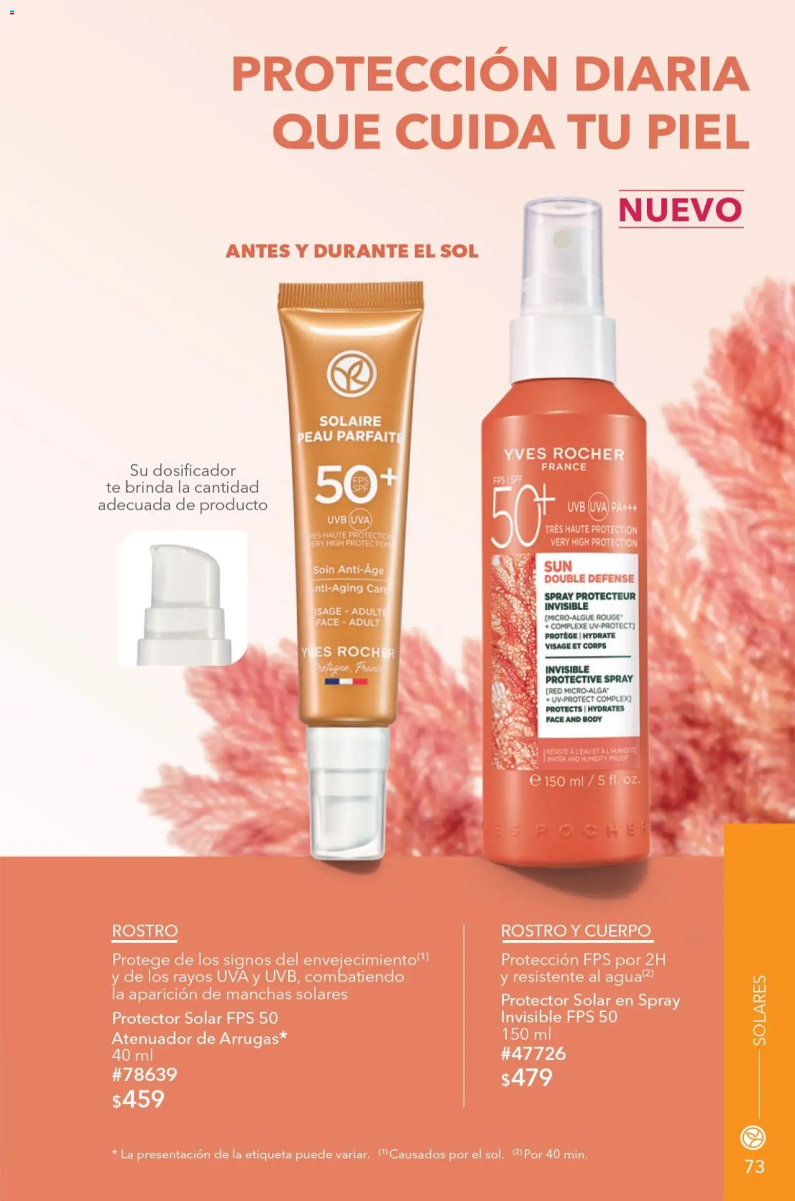 Nuevas ofertas de Yves Rocher válidas en toda la República Mexicana desde el 23.06.2026. ¡Encuentra las mejores ofertas en Yves Rocher campaña 9 2026! | Página: 77