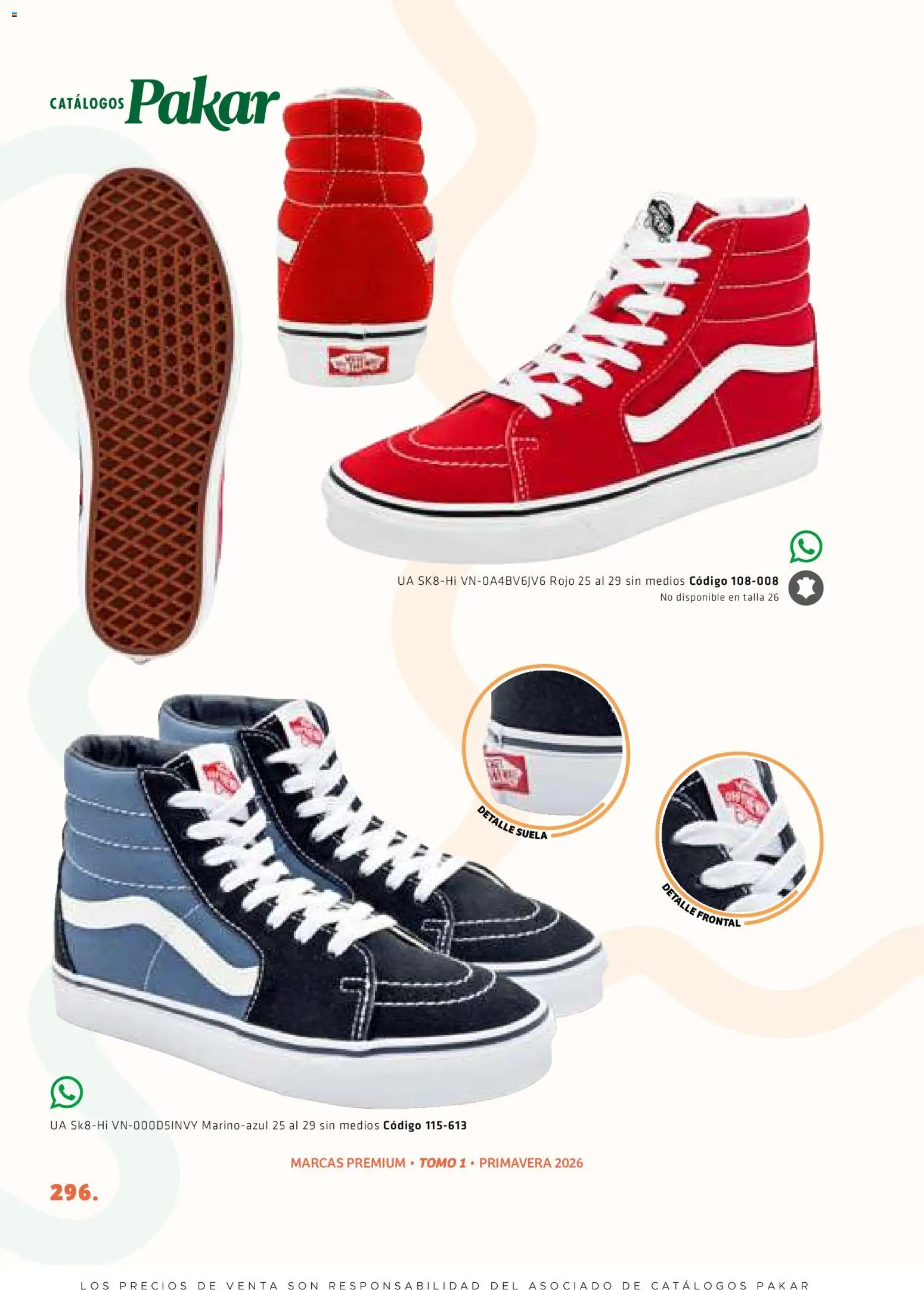 Nuevas ofertas de SC Pakar válidas en toda la República Mexicana desde el 27/02/2026. ¡Encuentra las mejores ofertas en SC Pakar catálogo Premium Men Tomo 1! | Página: 296