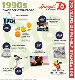 Preview of Longo's weekly flyer / circulaire from shop Longo's valid from Jul 30, 2026 | Page: 8