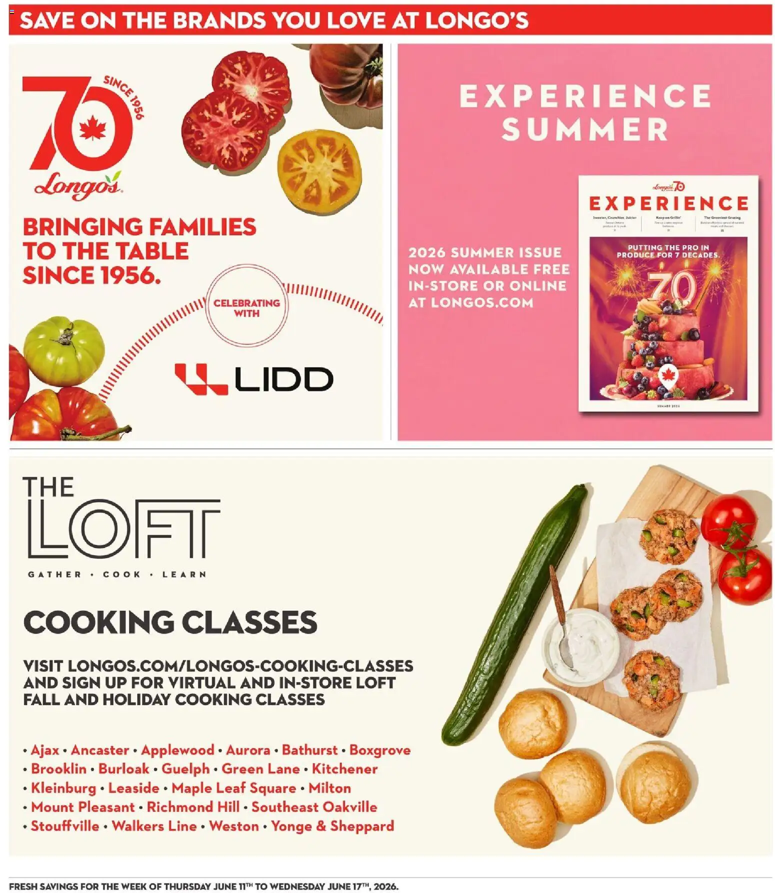 Longo's flyer valid from 11.06.2026 | Page: 20 | Products: Table