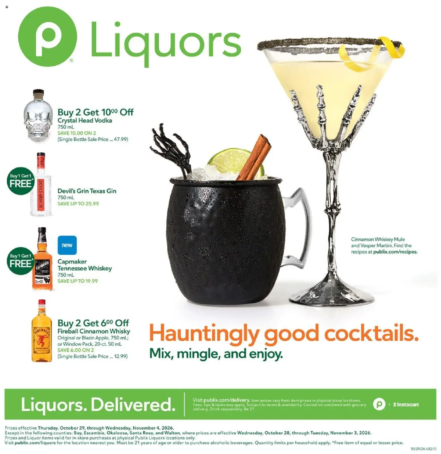 Publix - Leaflet - valid from 10/29/2026 | Page: 1