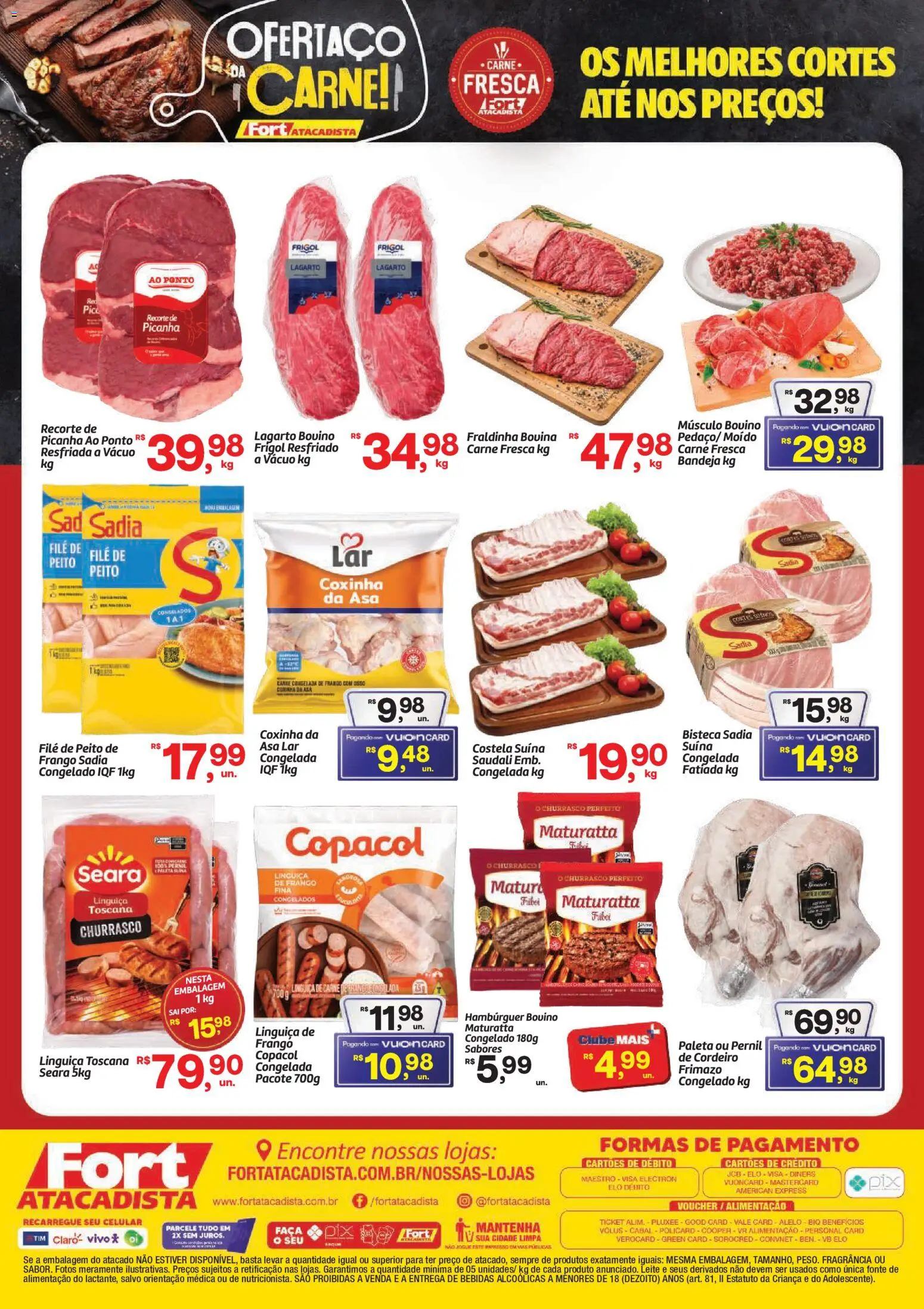 Fort Atacadista Folheto - válido de 15.05.2026 | Página: 2 | Produtos: Fragrância, Picanha, Cordeiro, Carne