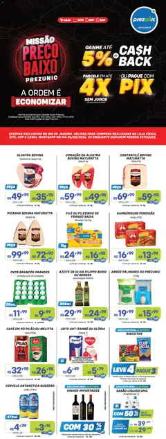 Prezunic ofertas - Pré-Visualização do folheto da loja Prezunic, válido de 06/08/2026